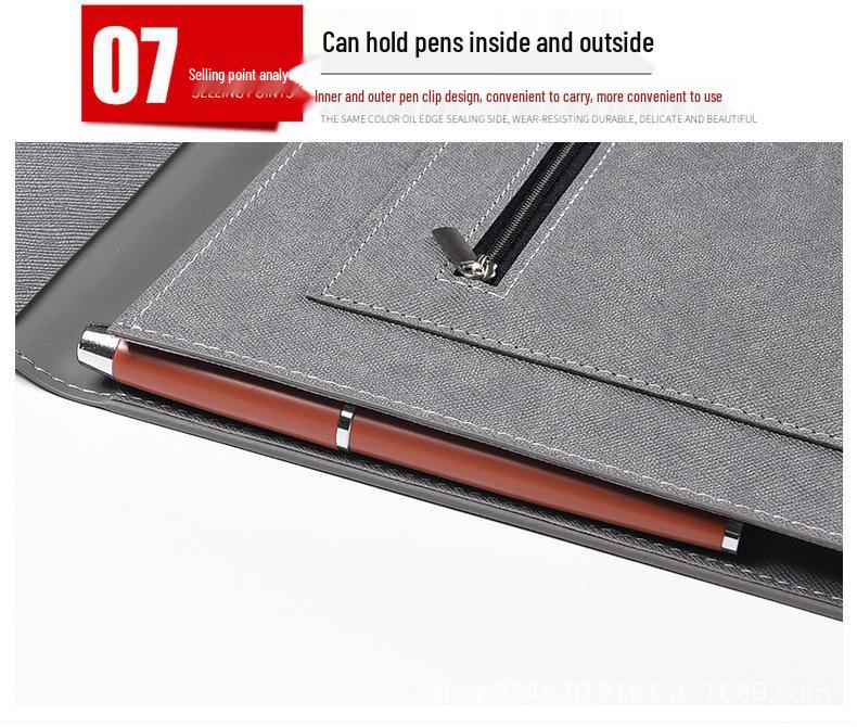 Кожаная сумка для документов для договоров и счетов, A4/A5