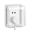 Self-Adhesive Electric Plug Cover Waterproof Plug Box Durable Switch Protective Cover  for Home