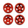 2 Pair Wheel Rim Hubs for Axial SCX24 AXI00002 AXI00001 AXI90081 RC Car Crawler Upgrade Parts