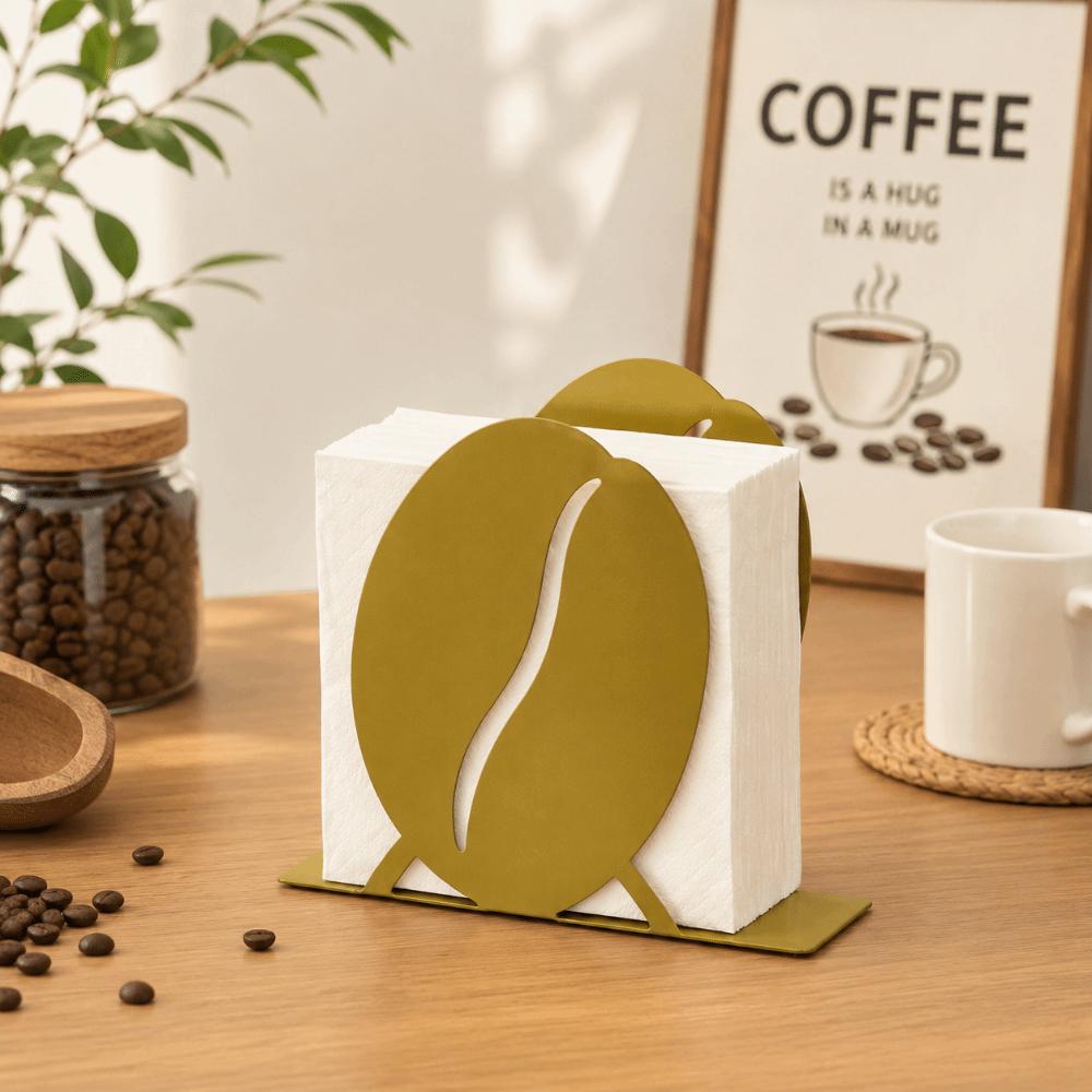 Heavy Duty Napkin Storage Shelf Hollow Napkin Container Retro Napkin Holder Home Restaurant