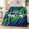 Теплый фланелевый плед с принтом Seattle Seahawks, уютный плед для кровати, для декора дома в помещении