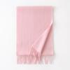 Thickened Autumn and Winter Plaid 100 Wool Scarf Atmosphere Women's All-match Fashion Warm Wool Scarf Comfortable Shawl