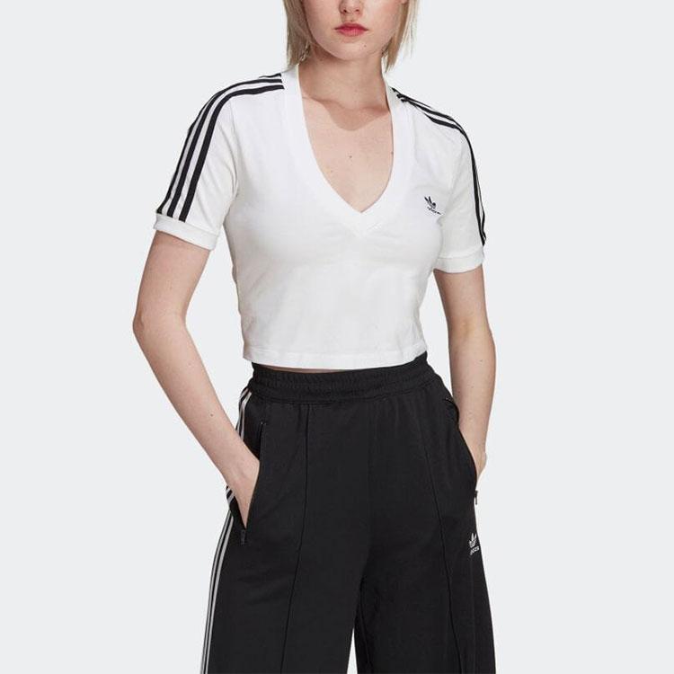 Women's Adidas Originals Crop Top Women's White