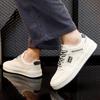 Обувь на плоской подошве мужская новая весенняя тенденция модная повседневная спортивная обувь молодежная дышащая модная цветная кожаная обувь мужская