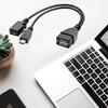 FONKEN 2 в 1 OTG хост-кабель Micro USB с блоком питания Y-разветвитель USB-адаптер к микро-5-контактному кабелю «папа-мама»