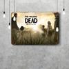 Telltale the walking dead Декоративный плакат Винтажная жестяная вывеска Металлическая вывеска Декоративная табличка для паба Бара Мужской берлоги Клуба Настенное украшение