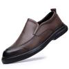 Fashion Genuin Leather Shoes for Men Business Loafers Italian Brand Business Dress All-Match Casual Shoes High Quality Men Classic Shoes