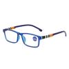 Elegant Portable Eye Protection Ultra Light Frame Reading Glasses Anti-Blue Light Eyeglasses