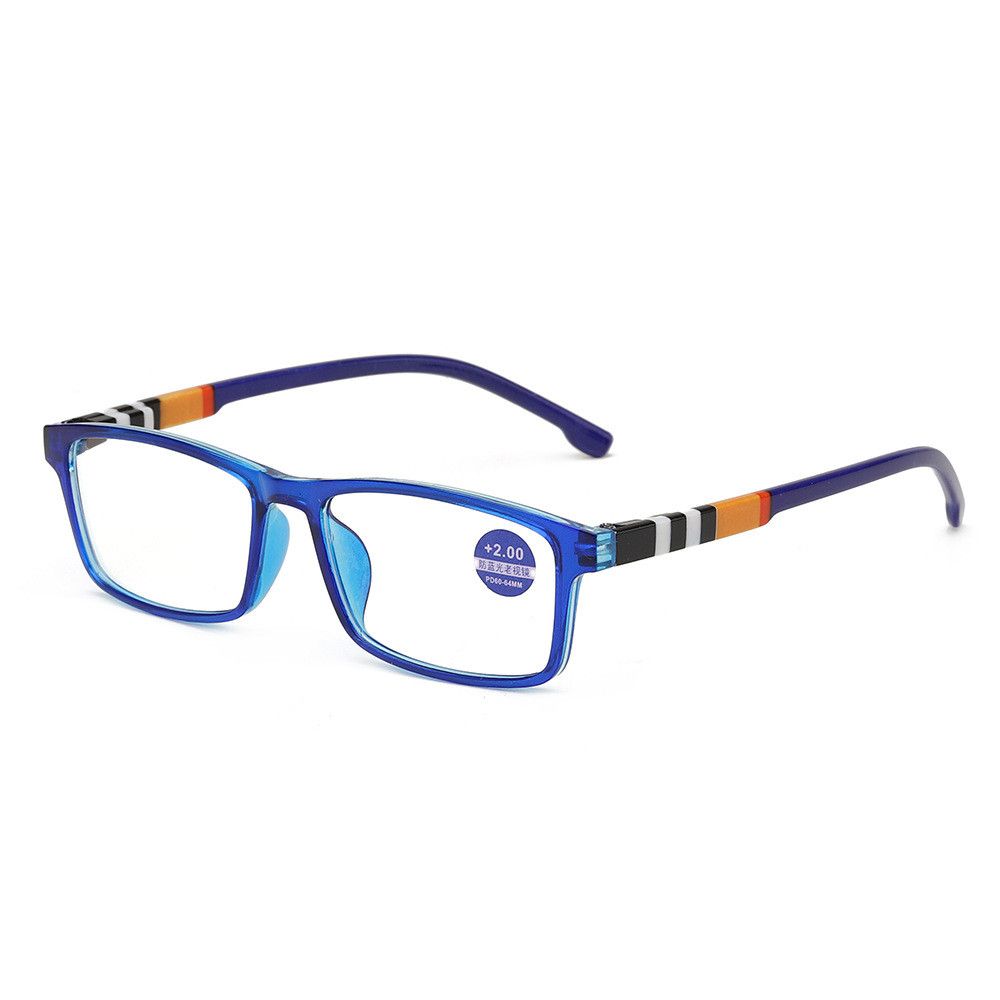 Elegant Portable Eye Protection Ultra Light Frame Reading Glasses Anti-Blue Light Eyeglasses