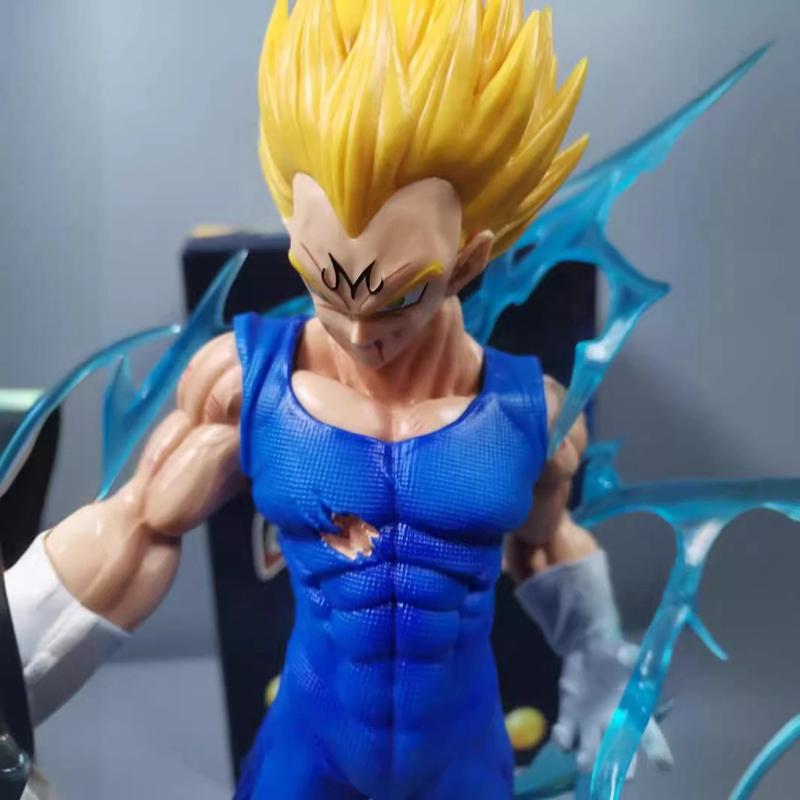 28 см Фигурка Аниме Dragon Ball Z Маджин Веджета Фигурка Действия GK Супер Сайян Веджета Фигурка Модель Коллекции Для Взрослых Игрушки Подарки