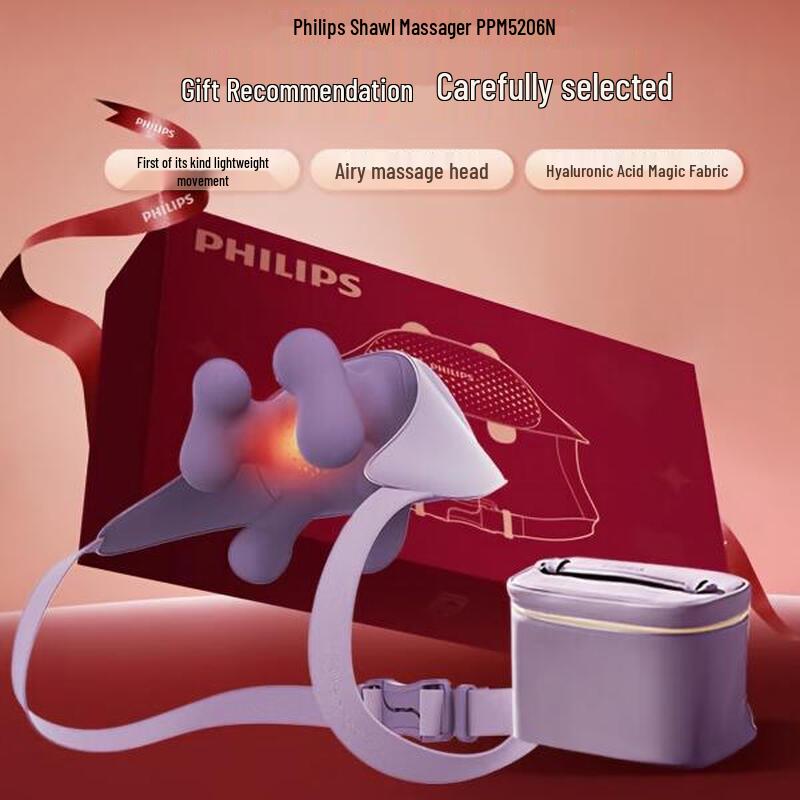 Philips Массажер для шеи и плеч (PPM5206N) Китайская вилка (адаптер в комплекте)