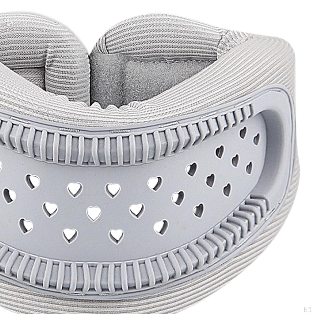 Cervical Collar, Neck Brace, Comfortable, Adjustable, Portable, Compact, Degree Wrap, Hollow