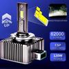 D1S светодиодные фары D3S Canbus лампы CSP D4S D2S светодиодные 62000LM 120 Вт супер яркие D1R D4R D2R D3R серии D автомобильные светодиодные лампы