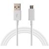 [Compatible Huawei Y5-Y6-Y7-2017-2018] USB Cable Charger White Micro USB Port 1 Meter [Phonillico®]