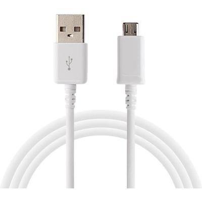 [Совместимый Huawei Y5-Y6-Y7-2017-2018] Кабель USB Зарядное устройство Белый Порт Micro USB 1 Метр [Phonillico®]