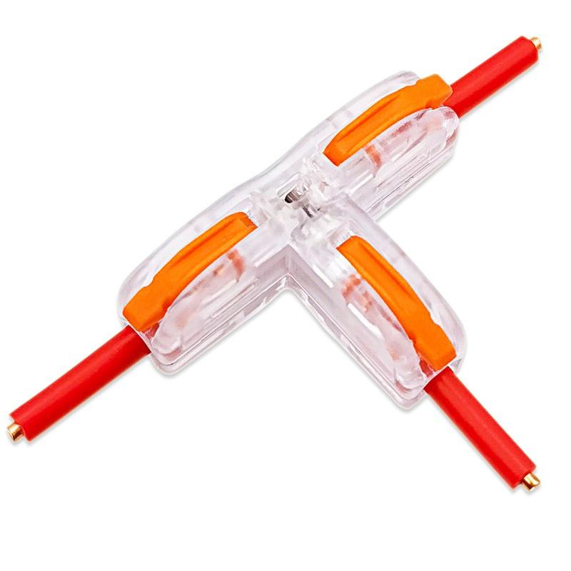 Разъем для проводов Электрический мини-быстрый разветвитель проводов Универсальный проводной кабель Клеммный блок Проводник Светодиодные ленты Быстрые разъемы