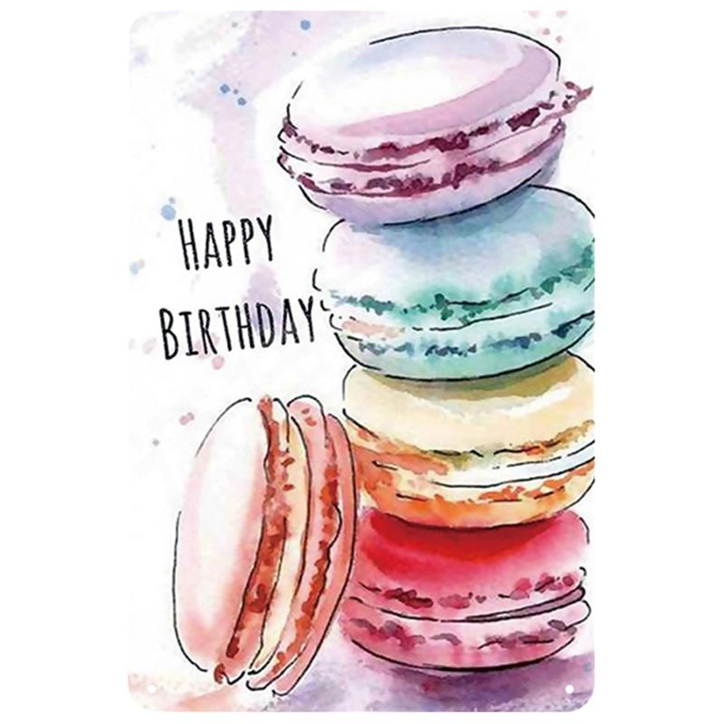 Фрукты, пекарня, десерт, металлические жестяные вывески, сладкая табличка, кухонная настенная художественная железная картина, табличка для паба, клуба, бара, ресторана, декоративная тарелка