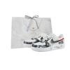 Nike Air Force 1 Низкие Скейтбордические Кроссовки Нескользящие Износостойкие Унисекс Белые Черные CW2288-111(Team41-S-BOX)