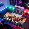 Custom Name Personalized One Piece Pattern Mousepad, Laptop PC Desk Mat, Decorative Desk Mat for Home Keyboard Pad Gift
