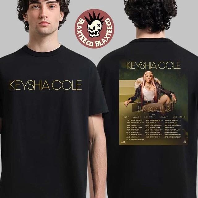 Keyshia Cole 2025 20th Anniv Tour sIZE s-3XL Unisex T-Shirt