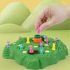 For Funny Bunny Game Set 3D Action Board Game For Kids Family Party With 16 Rabbit Tokens 24 Cards