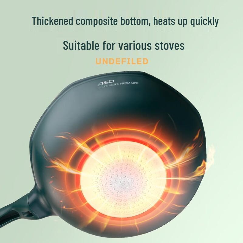 ASD Crystal Series Octagonal Non-stick Frying Pan