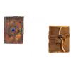 Combo Leather Diary Handmade Leather Vintage Journal Travel Diary