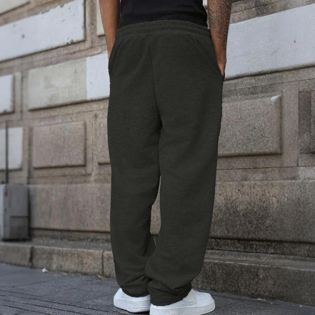 Мужские широкие спортивные штаны с напуском, на кулиске, с широкими штанинами, расклешенные спортивные штаны, уличная одежда