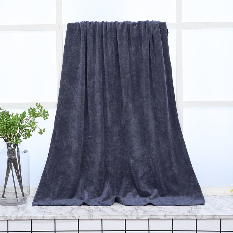 Очень большое банное полотенце из микрофибры, мягкое, хорошо впитывающее и быстросохнущее, многофункциональное для спорта, салонов красоты и отелей.