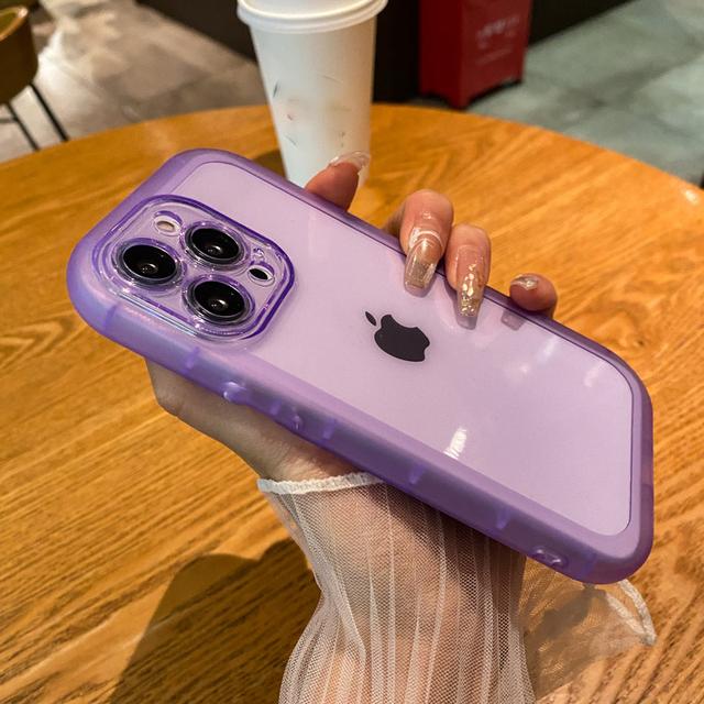 Прозрачный защитный чехол для телефона с воздушным буфером для Iphone 14 13 Pro Max 11 12 Xs Xr X 14pro Max, противоударный прозрачный овальный чехол