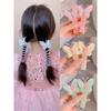 Butterfly Ponytail Holder Elastic Straight Hair Tie Cute Hair Bundle  Double Ponytails