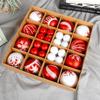 Christmas Decoration 42/44pcs Boxed Colorful Christmas Balls Christmas Tree Decoration Pendants Christmas Home Decoration