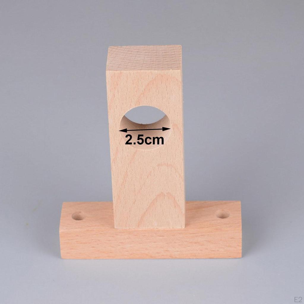 2 шт. Кронштейны для карнизов Римский кронштейн Потолочный подвесной крючок Многоцелевой деревянный держатель