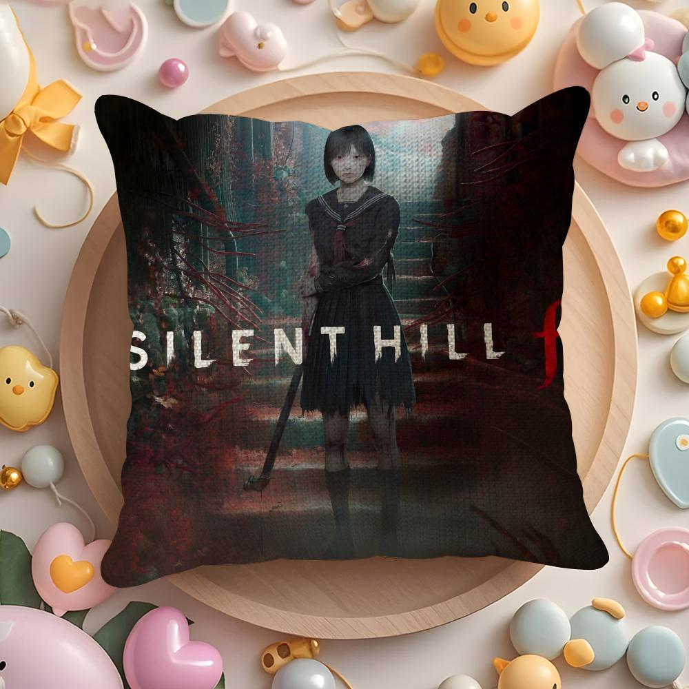 Honor Art S-Silent Hill F Красивая наволочка с принтом для гостиной, дивана, чехол для подушки и декор для спальни