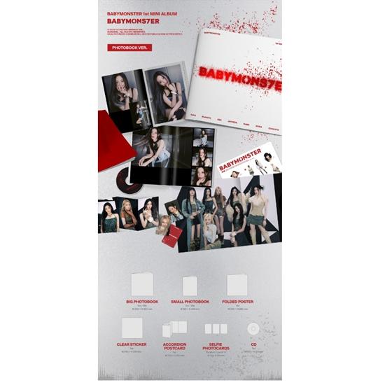 BABYMONSTER - мини 1-я [BABYMONS7ER] ФОТОКНИГА ВЕРСИЯ.