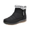 Snow Boots Women Waterproof Non Slip Warm Ankle Boots Fake Fur Zip Platform Cotton Boot Comfy Winter Boots Women Botas Mujer