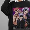 Jujutsu Kaisen Sweatshirt Gojo Satoru Sweater JJK Anime Pullover Toji Sukuna