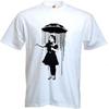 Tribal Футболки Мужские Banksy Nola Зонт Футболка XX-Large Белый