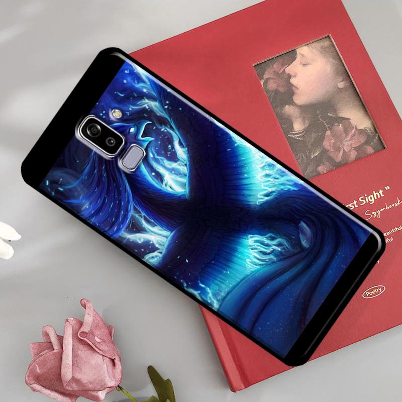 Чехол с птицей Феникс для Samsung Galaxy J8 A9 2018 A3 A5 J1 2016 J3 J5 J7 2017 A6 A8 J4 J6 Plus Задняя крышка