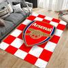 Arsenal Red Shield Carpet suitable as a non-slip mat for the living room or bedroom sofa