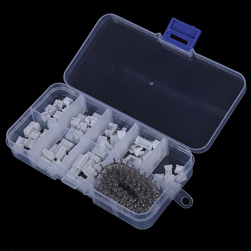 230Pcs Ph2.0 2P 3P 4 Pin 2.0Mm Pitch Terminal Kit Pin Header Jst Connector