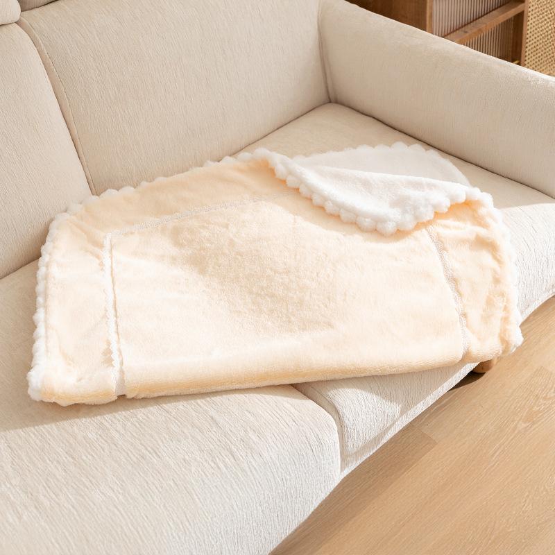 Осенне-зимнее утолщенное одеяло из пузырчатого бархата для кошек, теплый коврик для собак, одеяло для сна для домашних животных, коврик для собак, гнездо для домашних животных