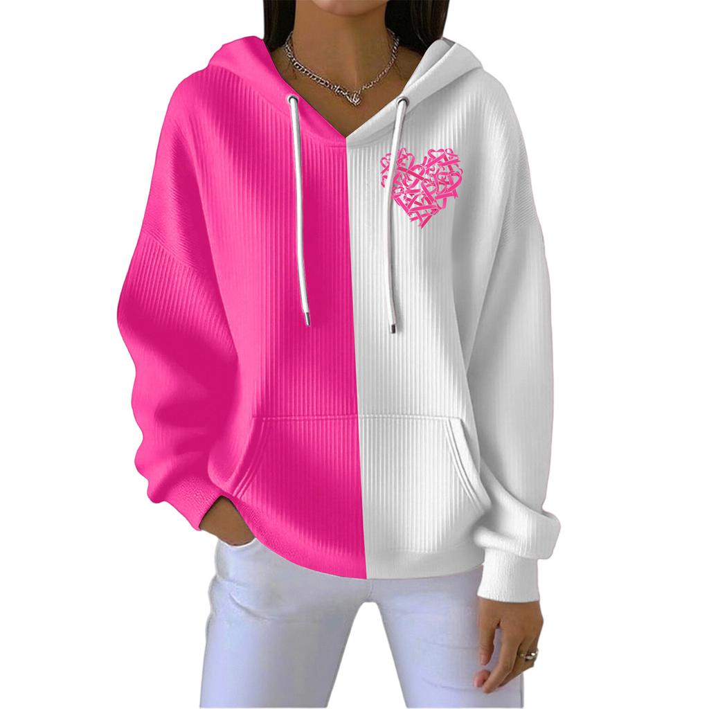 Women's Fashion CasualAngel Printed Pullover Sports Long Sleeve Sweatshirt