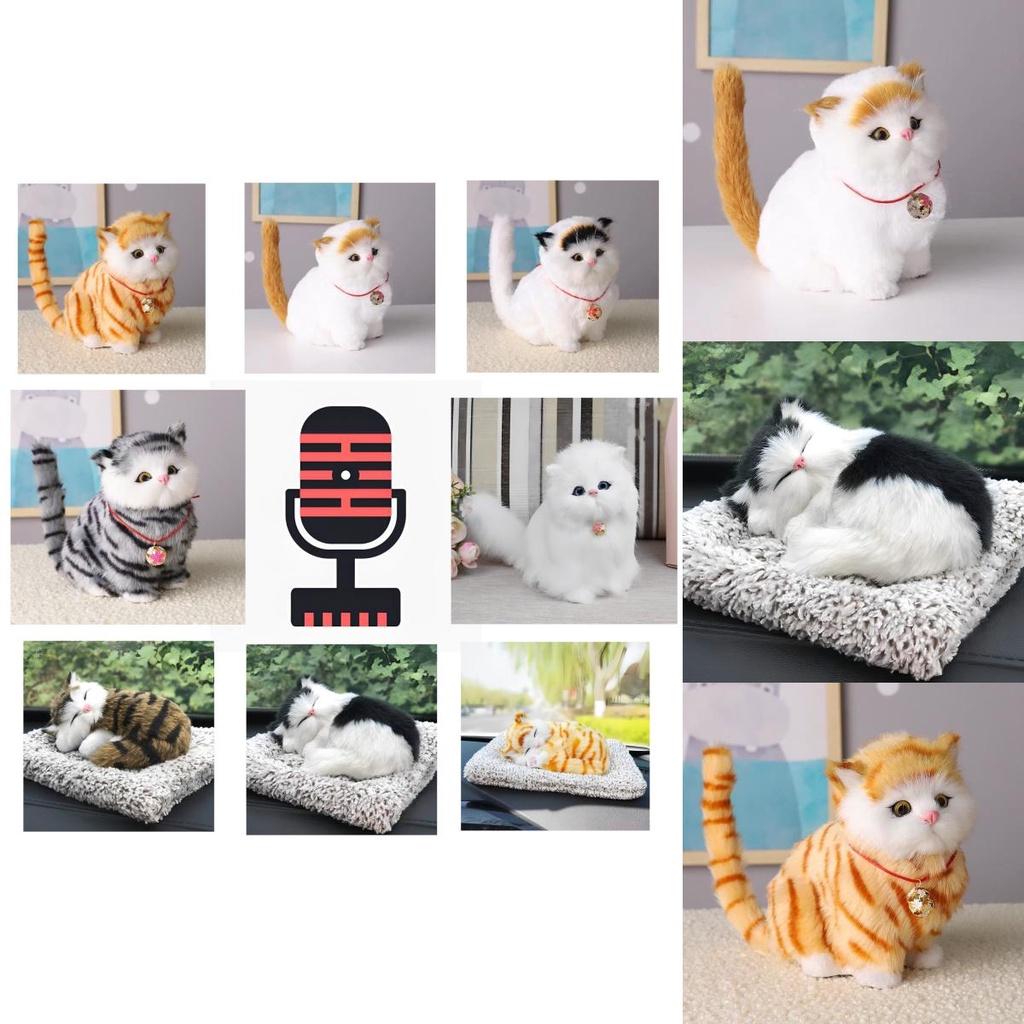 Реалистичные электронные плюшевые кошки Реалистичные игрушки-животные для мальчиков и девочек