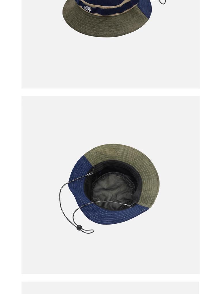 Japanese Versatile Patchwork Sun Hat - Men's Outdoor Fisherman Design