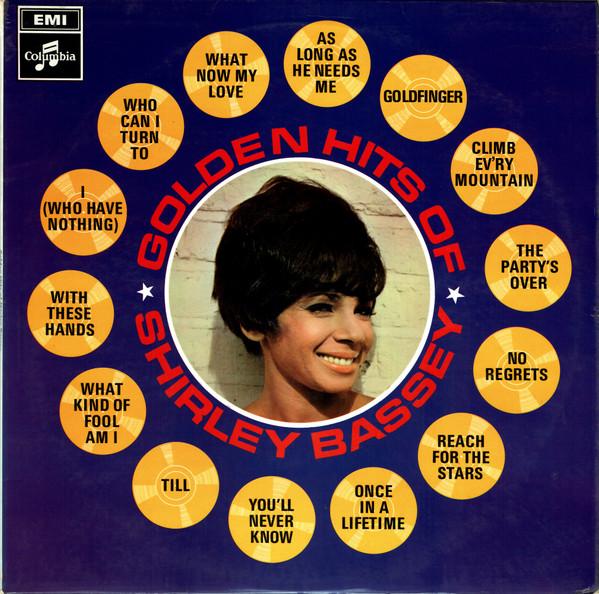 Виниловая пластинка SHIRLEY BASSEY Золотые хиты Ширли Бэсси SCX6294 Columbia 1969 Великобритания Саундтреки Мюзиклы Б/у