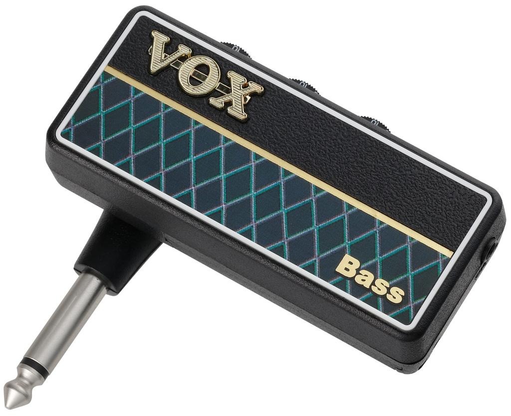 VOX Bass Headphone Amplifier amPlug2 Bass Rhythm Pattern AP2BS Compact/No Cables/Home Practice/Battery Powered/Built-in