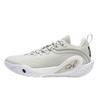 Li Ning Амортизирующие износостойкие низкие баскетбольные кроссовки унисекс серые ABPV009-20