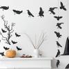 Black Crow Raven Halloween Decoration Festive Atmosphere Enhancer Party Banner Home Party Festival Decor