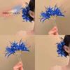 Simple Large Flower Hair Stick Fairy Simulation Flower Hanfu Hair Stick Bohemian Bohemian Style Simulation Flower Hairpins Beach